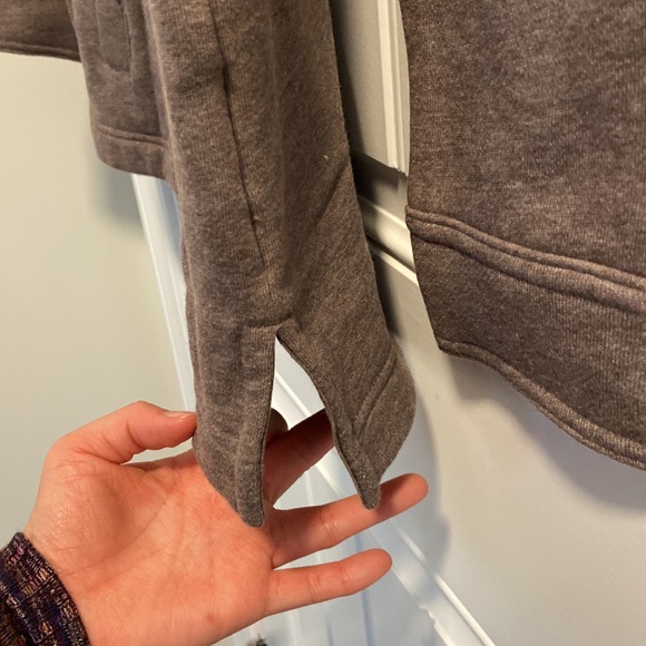 Banana Republic Factory Hoodie with Half Buttons and Drawstrings - Picture 9 of 9